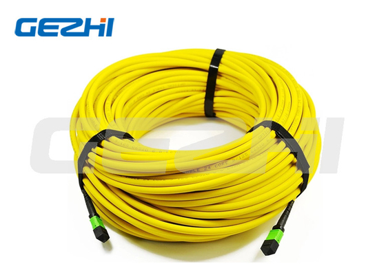 สายเคเบิลลำตัวไฟเบอร์ออปติก MPO / APC 24 คอร์ 48 คอร์ Sm Offnp