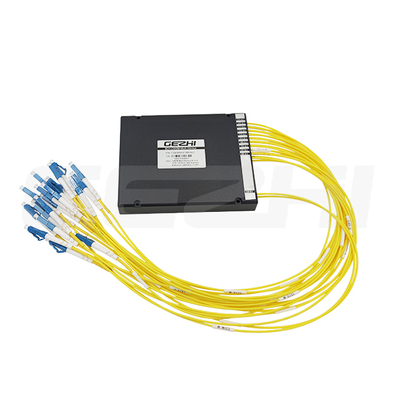 LC / UPC 8/16/18/20/24 Channel Fiber Optic Splitter พร้อม High Isolation≥25dB