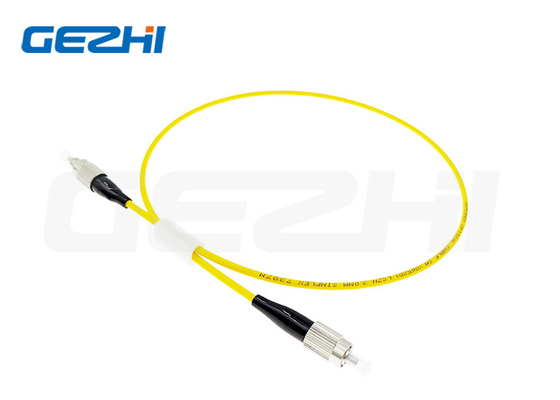 LC ST FC SC SM ดูเพล็กซ์ไฟเบอร์ออปติกเคเบิล SMA905 Simplex Patch Cord