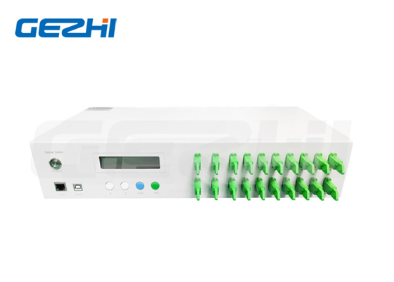 สวิตช์ออปติคอล MxN Matrix Rackmount ความเสถียรสูงสำหรับเครือข่ายออปติคัล