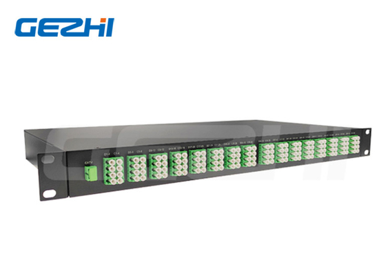 FTTH ความน่าเชื่อถือสูง ความมั่นคง 1x16 CATV Overlay Multiplexers ด้วย Rack-mount