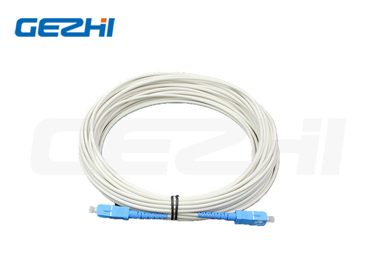 SC APC SingleMode Simplex Fiber Optic Armor Patchcord สายรัดข้อมือ