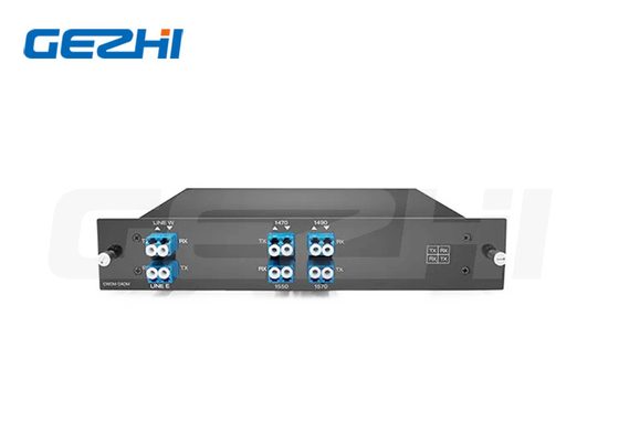 ปรสิต CWDM สายไฟเบอร์คู่ 4 ช่อง OADM Multiplexer