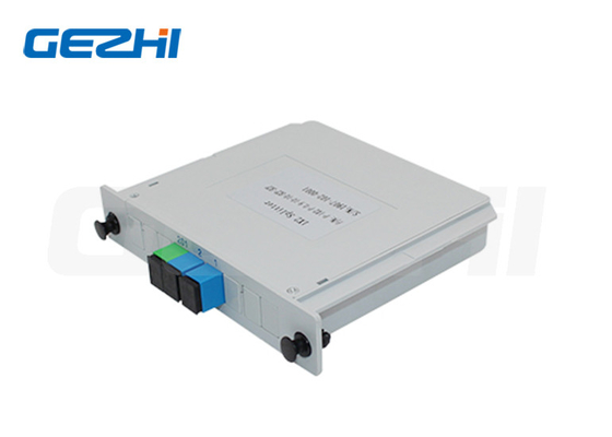 องค์ประกอบปาสิฟ 1x2 1x4 PLC Splitter Cassette Plug-in Module