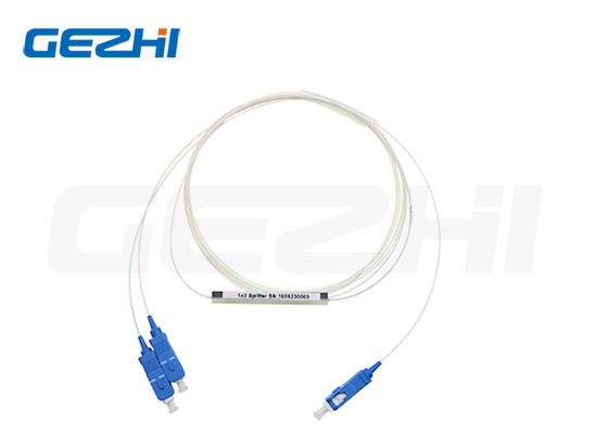 ความน่าเชื่อถือสูง ความมั่นคง 1x2 มินิทุ๊บชนิดไฟเบอร์ PLC Splitter