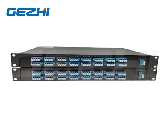 เครื่องกรอง DWDM Mux Demux Multiplexer หลายช่อง 40CH พร้อม Rackmount 1RU 19