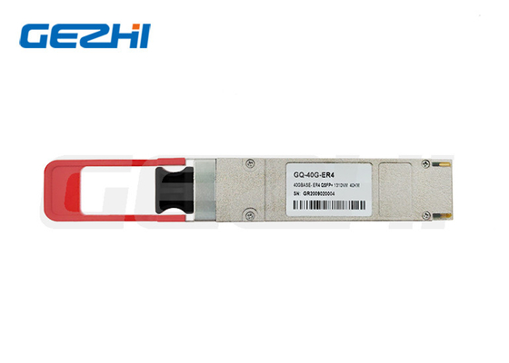 QSFP-40G-ER4 สอดคล้องกับ 40G QSFP+ เทรนไซเวอร์ 1310NM 40KM DOM Dual LC