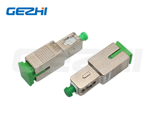 1dB ถึง 30dB สายไฟเบอร์ออปติก แอตเทนูเอเตอร์ SC APC แอตเทนูเอเตอร์ เพศชาย ถึง เพศหญิง