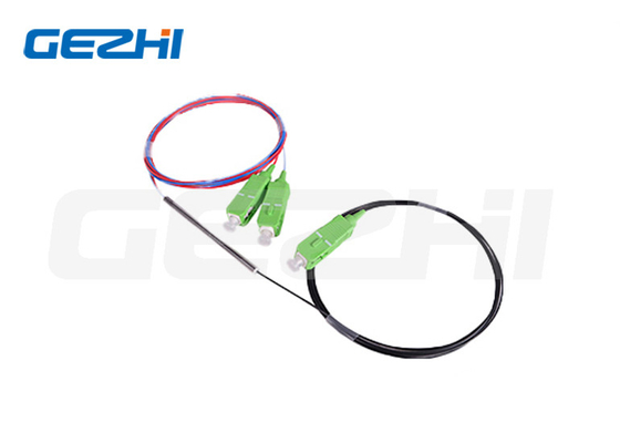 0.9mm Tube Fbt สายไฟเบอร์ออปติก สปลิตเตอร์ Single-mode Multimode 1x2 1x3