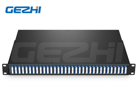 64 ช่องทาง Super C-band 75GHz Channel Spacing DWDM Mux Demux สําหรับเครือข่ายไฟเบอร์ความจุสูง