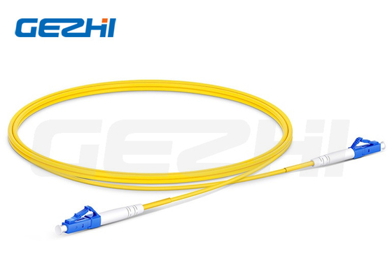 OEM Single Mode Fiber Patch Cable LC/UPC ถึง LC/UPC ซิมเพล็กซ์ OS2 1310/1550nm