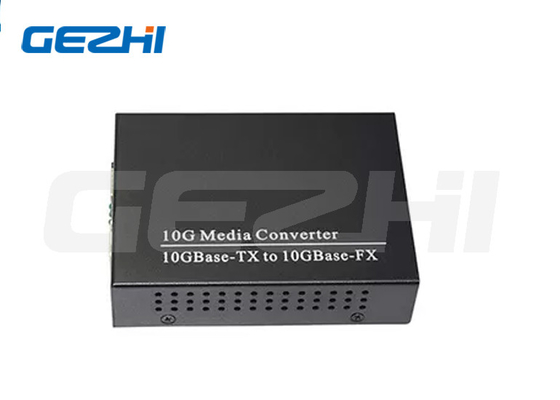 Rj45 Copper To 10gbase-X Sfp+ Fiber Media Converter Fcc สําหรับอีเทิร์น