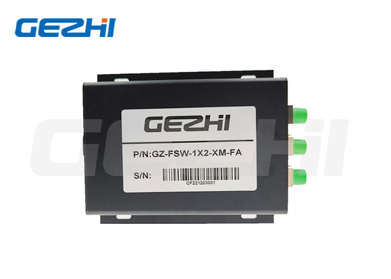 RS-232 การควบคุม 1x2 โมดูลสวิทช์ออปติกกล 850nm สวิทช์ออปติกล็อช