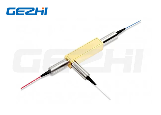 1064nm Optical Fiber Circulator อะไหล่ไฟเบอร์ออปติกส์ โมดเดียว พร้อมเครื่องเชื่อม FC APC