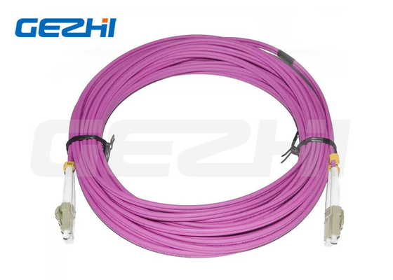 วัสดุ PVC สายพับไฟเบอร์ออปติก ความยาว 10 เมตร LC DX MM 2.0 กว้าง สําหรับ CATV