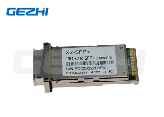 X2-SFP 10G X2 To SFP+ Converter X2 โมดูลออปติกอล 300m-80km ระยะทาง 2 วัตต์
