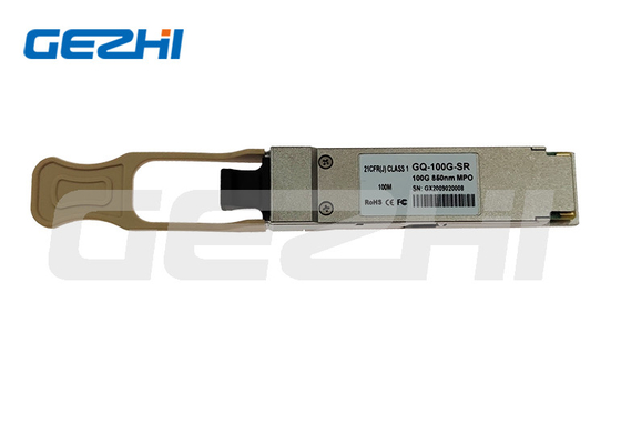 QSFP-40G-SR4 40GBASE-SR4 QSFP+ ไฟเบอร์รับสัญญาณ มัลติโมด MPO 850nm