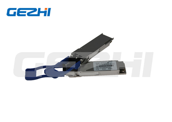 100G LR4 QSFP28 1310nm 10km โมดูลตัวรับแสง DOM Duplex LC SMF