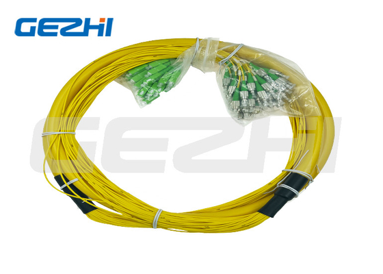 สายไฟฟ้าไฟเบอร์เนอร์แบบเดียว 48 โหมด FC/APC สําหรับเครือข่าย FTTH FTTB FTTX