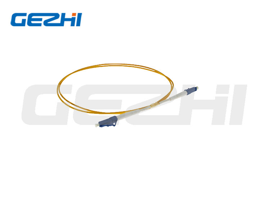 1m สายไฟเบอร์ออปติก แพทช์คอร์ด สายไฟเบอร์เคเบิล LC/UPC Single Fiber Optical Jumper