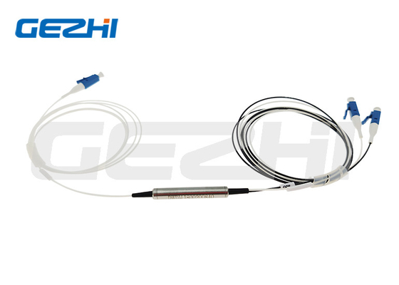 1260 ~ 1620nm 1x2 OADM Multiplexer 3 ท่าเรือ Single Channel CWDM หน่วย