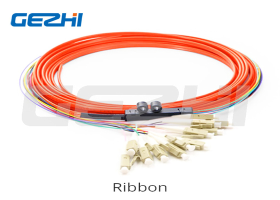 4-24 สายใย OM1/OM2 Multimode LC/SC/FC/ST/LSH สายใยออปติก Pigtail