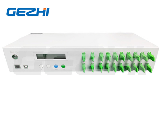 ความยาวคลื่น Multi Channel Mechanical MXN สวิตช์ไฟเบอร์ออปติก 19