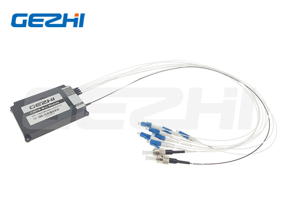 WDM ขนาดใหญ่ 8 ช่อง CWDM Mux Module ความยาวคลื่นการแบ่งหลายตัว