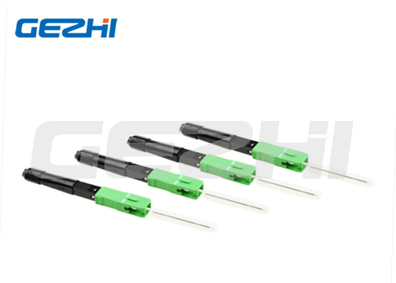 SC APC Hot Melt Splice on Connector เครื่องเชื่อมไฟเบอร์ออปติก รวดเร็ว