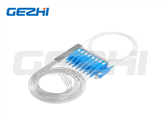 ไฟเบอร์ออปติก PLC Splitter SC/UPC 1x32 มินิประเภท G657A1 ไฟเบอร์ที่กําหนดเอง