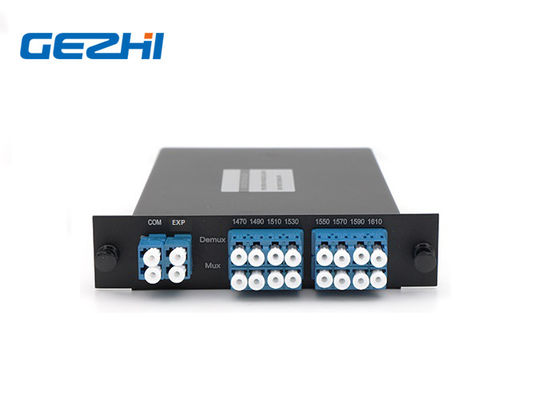 โมดูล Mux ไฟเบอร์คู่ CWDM แบบ 8 ช่องพร้อมพอร์ตมอนิเตอร์
