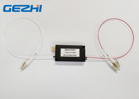Non Latching Multi Mode 1x2A 850nm สวิตช์แสงไฟเบอร์ออปติก