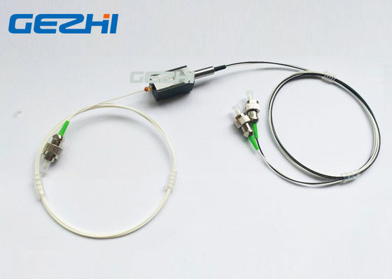 FC APC 10 วัตต์ 1570nm 1x2 ล็อคสวิตช์ใยแก้วนำแสง
