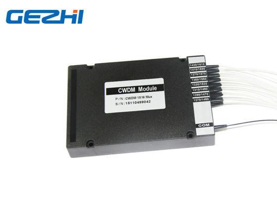 1610nm 1x16 Single Fiber Passive 16 Channels CWDM Splitter
