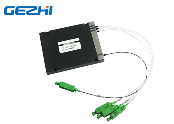 ไฟเบอร์เดี่ยว 1550nm 1x3 CWDM Passive Multiplexer