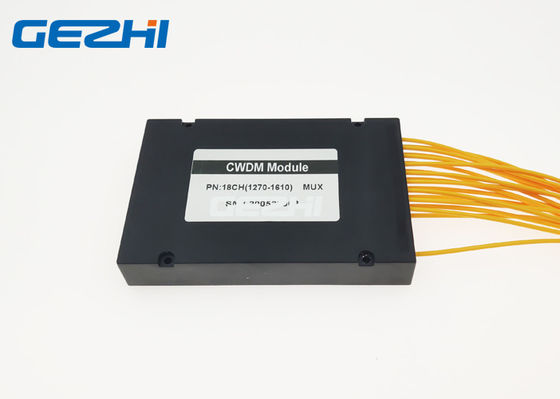 18CH 1610nm การสูญเสียต่ำ BIDI CWDM Mux Demux โมดูล