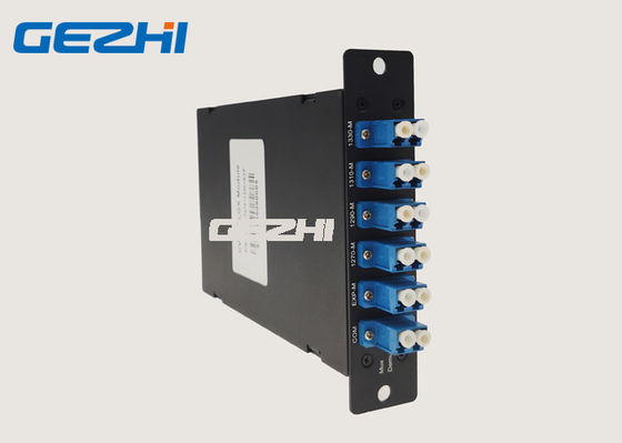 อะแดปเตอร์ LC UPC 1330nm 4 + 1CH แยกเส้นใยคู่ CWDM