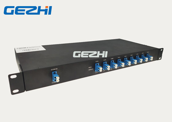 19 นิ้ว 1U Rack Mount 8CH 1310nm Passive CWDM Mux Demux