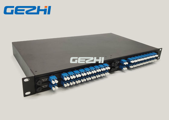 ดูเพล็กซ์ไฟเบอร์ 4 สล็อต 1x8 อัพเกรดพอร์ต CWDM Passive Multiplexer