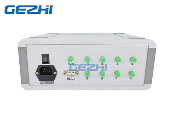 อุปกรณ์สวิทช์ออปติคอลสวิทซ์ RS232 1x8 สลับอุปกรณ์อย่างรวดเร็ว