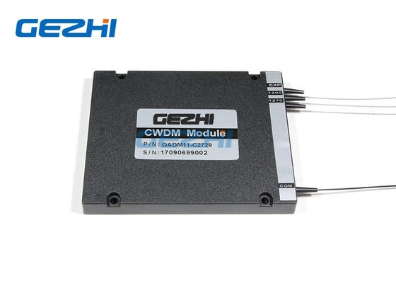 1290nm Passive CWDM Mux Demux โมดูลพร้อมพอร์ตอัพเกรด