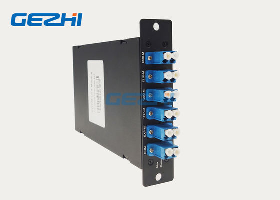 ปลั๊กไฟเบอร์คู่ใน 2CH CWDM เพิ่มโมดูลาร์ OADM แบบหล่น