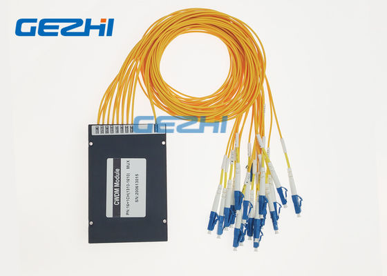 8 ช่องทางด้านคู่ CWDM Optical เพิ่ม Drop Multiplexer