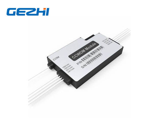 มินิไฟเบอร์ออฟติคัล Multiplexer 1x8 โมดูล CWDM ขนาดกะทัดรัด