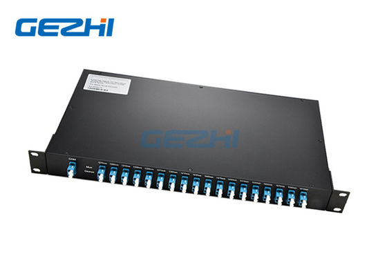 อะแดปเตอร์พีซี LC แบบ Dual ไฟเบอร์ออปติก 18 ช่อง Passive CWDM