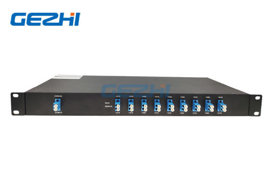 พอร์ต 1310nm แบนด์ 8 ช่อง CWDM Multiplex และ Demultiplex