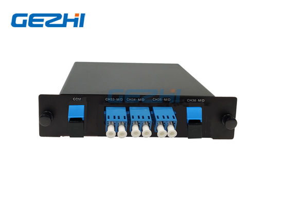 ทางไกล CH43 1542.94nm 5G 6CH DWDM Mux Demux