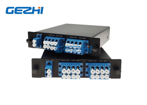 1x8 CWDM ไฟเบอร์ออฟติคัลมัลติเพล็กเซอร์ Demultiplexer ระบบ