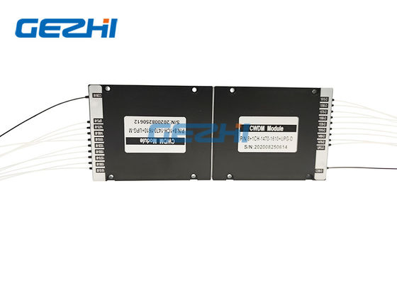 ตัวเชื่อมต่อ LC / UPC 1610nm 8 ช่อง CWDM Passive Multiplexer