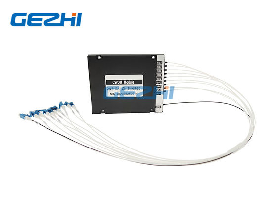เซลลูล่าร์ 8 ช่อง 500mw CWDM โมดูลออปติคัล Mux Demux